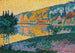 Les Andelys Solnedgang - Paul Signac — visning af kunstværket