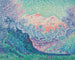 Les Diablerets, Loldenhorn og Cabesson - Paul Signac — visning af kunstværket
