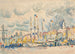 Marseille, den kaj - Paul Signac — visning af kunstværket