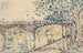 Paris, le Pont des Arts - Paul Signac — visning af kunstværket