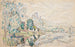 Petit Andely Château Gaillard - Paul Signac — visning af kunstværket