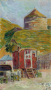 Port-en-Bessin Den Gamle Tårn - Paul Signac — visning af kunstværket