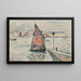 Port-Louis - Paul Signac — indrammet kunstværk på væggen