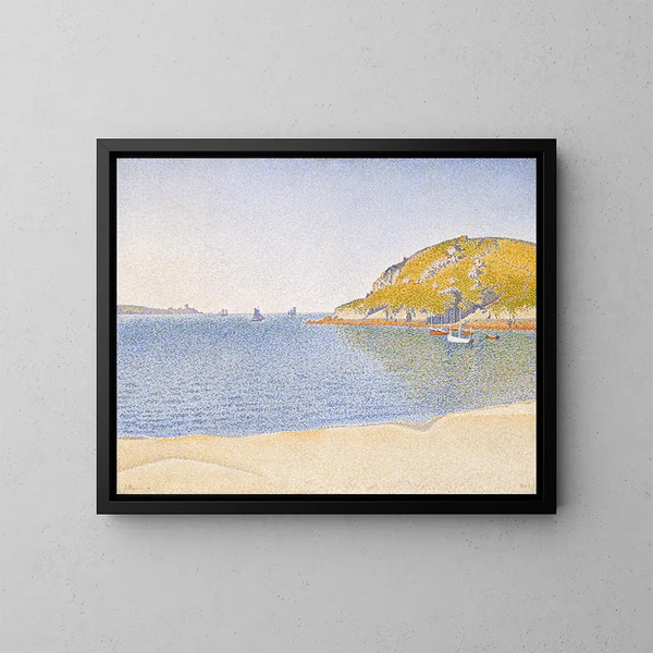 Port de Saint-Cast - Paul Signac — indrammet kunstværk på væggen