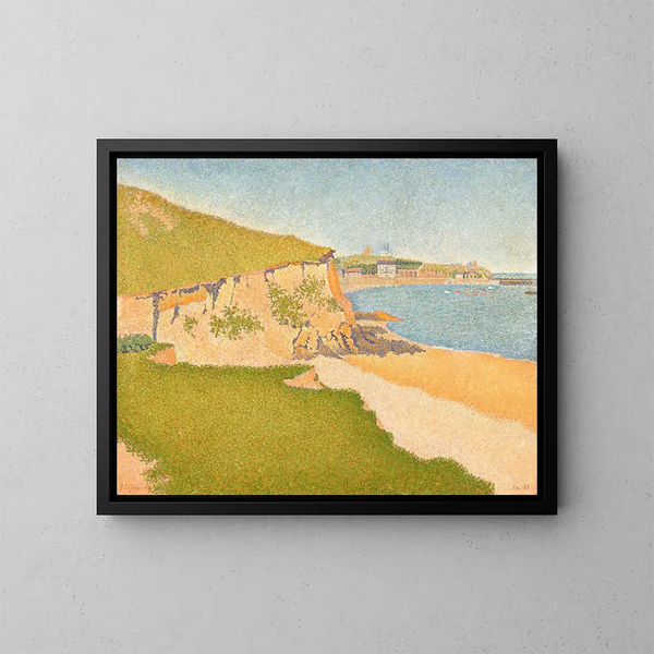 Portrait de Tertre Denis - Paul Signac — indrammet kunstværk på væggen