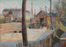 Jernbanekryds nær Bois-Colombes - Paul Signac — visning af kunstværket