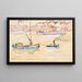 Rotterdam - Paul Signac — indrammet kunstværk på væggen