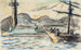 Saint-Tropez Le phare et la jetée - Paul Signac — visning af kunstværket