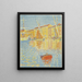 The Buoy La bouée - Paul Signac — indrammet kunstværk på væggen