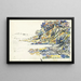 La calanque à Saint-Tropez - Paul Signac — indrammet kunstværk på væggen