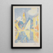 Le Port de Saint-Tropez - Paul Signac — indrammet kunstværk på væggen