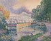 Le canal des remorqueurs à Samois - Paul Signac — visning af kunstværket