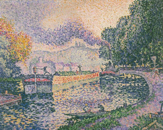 Paul Signac - The Tugboat Canal in Samois.webp