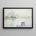 Le Grand Canal de Venise - Paul Signac — indrammet kunstværk på væggen
