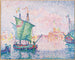 Venise, den lyserøde sky 1909 - Paul Signac — visning af kunstværket