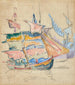 Voiliers - Paul Signac — visning af kunstværket