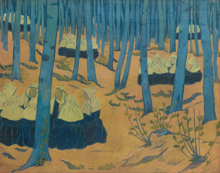 Paul Srusier - Bretonnes Runion Dans Le Bois Sacr.webp