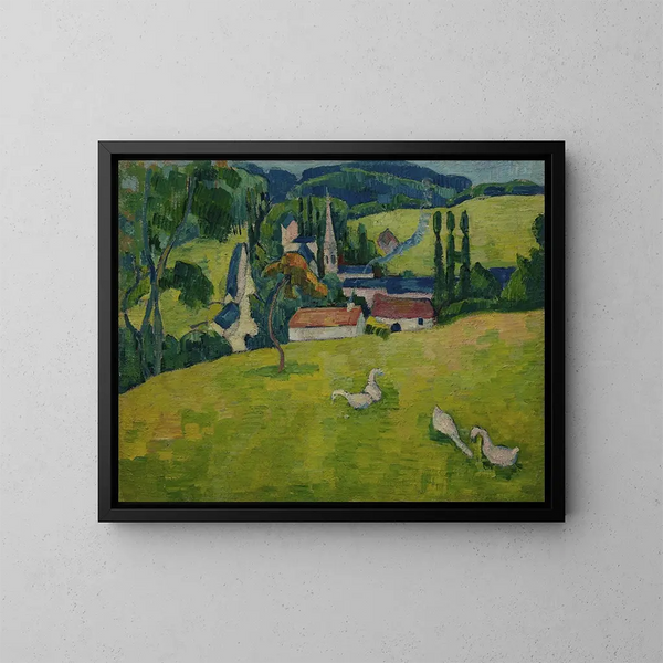Pont-Aven, Le Pouldu - Paul Sérusier — indrammet kunstværk på væggen
