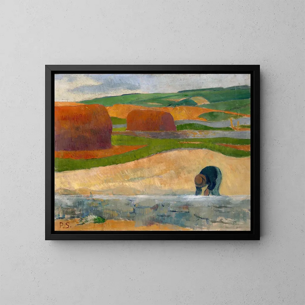 Ramasseur d'algues - Paul Sérusier — indrammet kunstværk på væggen