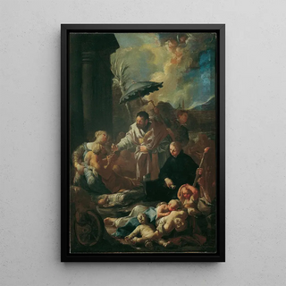 Paul Troger - Der heilige Franz Xaver unter den Pestkranken in Goa.webp