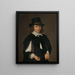 Portrait af Dirck Hendrick Meulenaer - Paulus Hennekyn — indrammet kunstværk på væggen