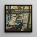 Pause de rameur Hartmannsberg - Leo Putz | Maleri — indrammet kunstværk på væggen