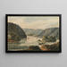 Vue du Potomac à Harpers Ferry - Pavel Petrovich Svinin — indrammet kunstværk på væggen