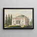 L'Académie des beaux-arts de Pennsylvanie, Philadelphie - Pavel Petrovich Svinin — indrammet kunstværk på væggen