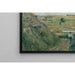 Reproduktion af maleriet Landskabsmaleri, Bazincourt - Camille Pissarro