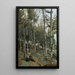 Reproduktion af maleriet Landskabsmaleri Breton - Jean-Baptiste Camille Corot