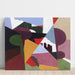 Reproduktion af maleriet Landskabsmaleri, La Ciotat - Georges Valmier