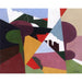 Reproduktion af maleriet Landskabsmaleri, La Ciotat - Georges Valmier