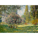 Reproduktion af maleriet Landskabsmaleri; Le Parc Monceau - Claude Monet