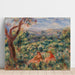 Reproduktion af maleriet Landskabsmaleri - Pierre-Auguste Renoir