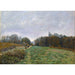 Reproduktion af maleriet Landskab ved Louveciennes - Alfred Sisley