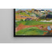 Reproduktion af maleriet Landskab ved Pouldu af Paul Gauguin
