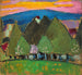 Landskab med blomster - Alexej von Jawlensky — visning af kunstværket