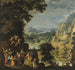 Landskab med flugten til Egypten - David Teniers den Ældre — visning af kunstværket