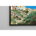 Reproduktion af maleriet Landskabsmaleri med figur i Sagunto, Valencia - Joaquín Sorolla