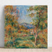Reproduktion af maleriet Landskab af Cagnes - Pierre-Auguste Renoir