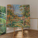Reproduktion af maleriet Landskab af Cagnes - Pierre-Auguste Renoir