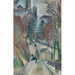 Reproduktion af maleriet Landskabsmaleri af Laon - Robert Delaunay