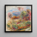Landskab fra Syd - Pierre-Auguste Renoir — indrammet kunstværk på væggen