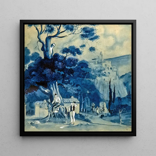 Paysage espagnol - Georges Gaudion