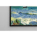 Reproduktion af maleriet Landskab med havudsigt nær Saintes-Maries-de-la-Mer - Vincent Van Gogh