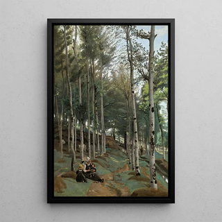Bretonsk Landskab - Jean-Baptiste Camille Corot