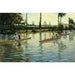 Reproduktion af maleriet af Perissoires på Yerres - Gustave Caillebotte