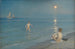 Drengenes bad i Skagen, sommeraften - Peder Severin Krøyer — visning af kunstværket