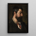 Portrait af den franske maler Alfred Guillou - Peder Severin Krøyer — indrammet kunstværk på væggen