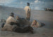 Sommeraften på stranden i Skagen - Peder Severin Krøyer — visning af kunstværket